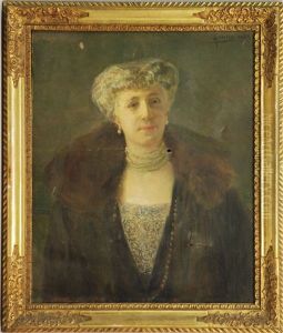 Ritratto Di Gentildonna Con Collana Di Perle