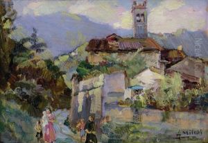 Vita Di Paese by Alessandro Milesi