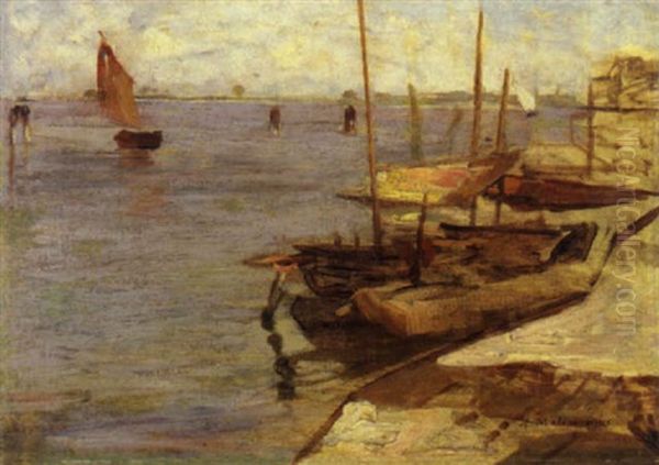 Venezia, Barche In Laguna - view 1