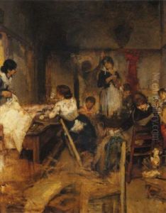 Le Sartine by Alessandro Milesi