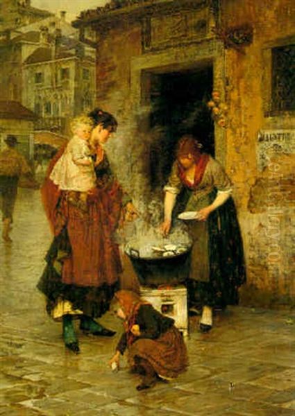 The Clam Seller, Venice - view 1