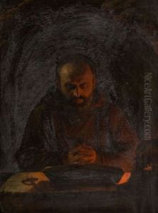 Zakonnik Modlacy Sie by Prymus Milewski