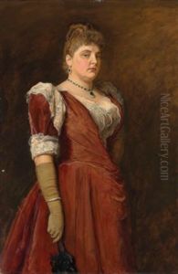 Portrait Of Mrs Charles Wertheimer