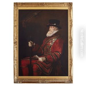 The Yeoman Of The Guard, 1876 by Sir John Everett Millais