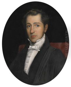 Portrait Of Reverend John Perkins by Sir John Everett Millais