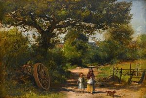 Landscape And Figures