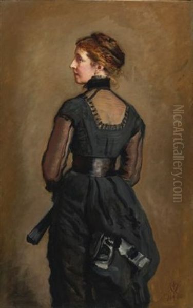 Portrait Of Kate Perugini, Daughter Of Charles Dickens - view 1