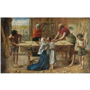 Christ In The House Of His Parents (in Collab. W/rebecca Salmon (1832-1886)) by Sir John Everett Millais
