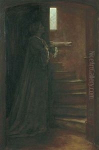The Grey Lady by Sir John Everett Millais