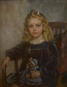 Ritratto Bambina - Portrait OfGirl by Mario Giuseppe Bettinelli