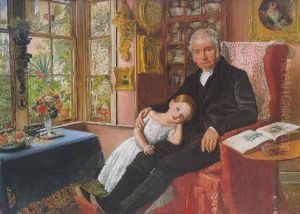 James Wyatt And His Granddaughter Mary Wyatt
