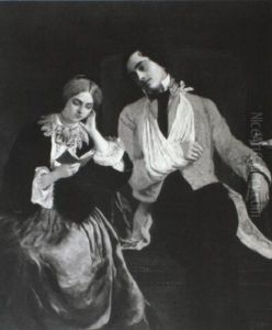 Story Of Love by Sir John Everett Millais