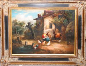 Country Cottage by John Guille Millais