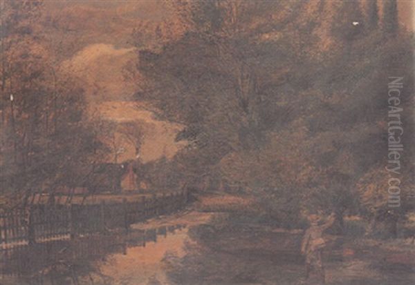 Fishing In Flooded Pool - view 1