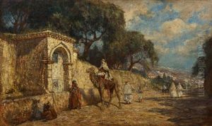 La Halte A La Fontaine A Alger