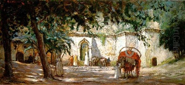 La Fontaine Au Jardin D'essai, Alger - view 1
