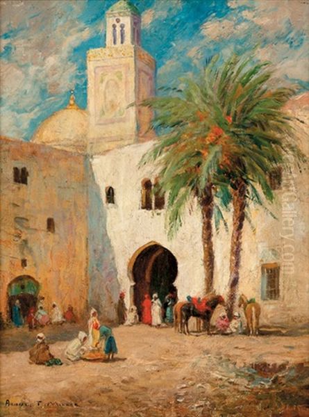 The Mosque Tower (+ The Victor's Return; Pair) - view 1