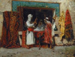 Middle Eastern Bazaar by Addison Thomas Millar