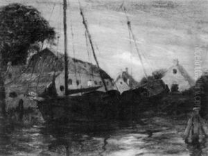 Harbour Scene Harbour Scene