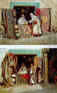 Les Marchands De Tapis by Addison Thomas Millar