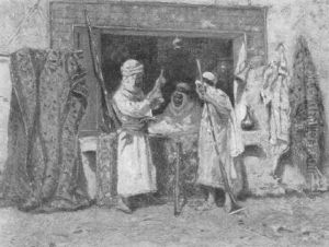 Arab Rug And Gun Merchant
