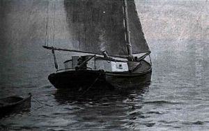 Sailing On A Calm Sea by Addison Thomas Millar