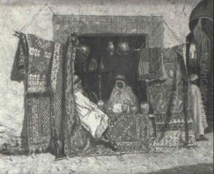Oriental Shop by Addison Thomas Millar