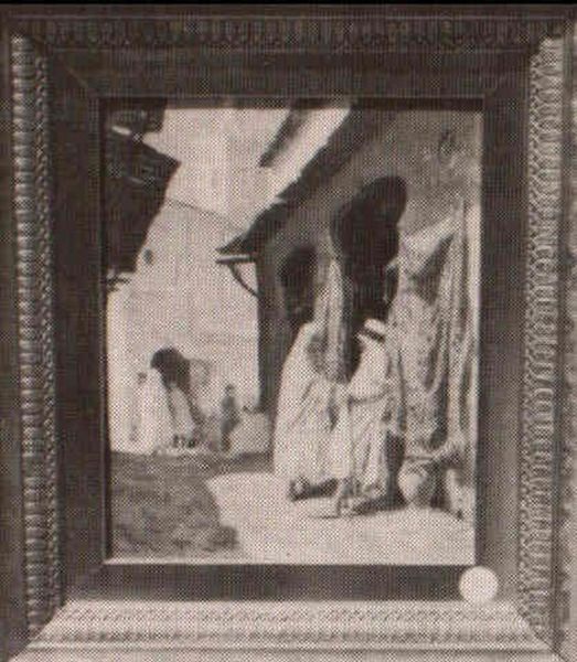 Arab Market Scene - view 1