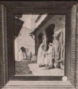 Arab Market Scene by Addison Thomas Millar