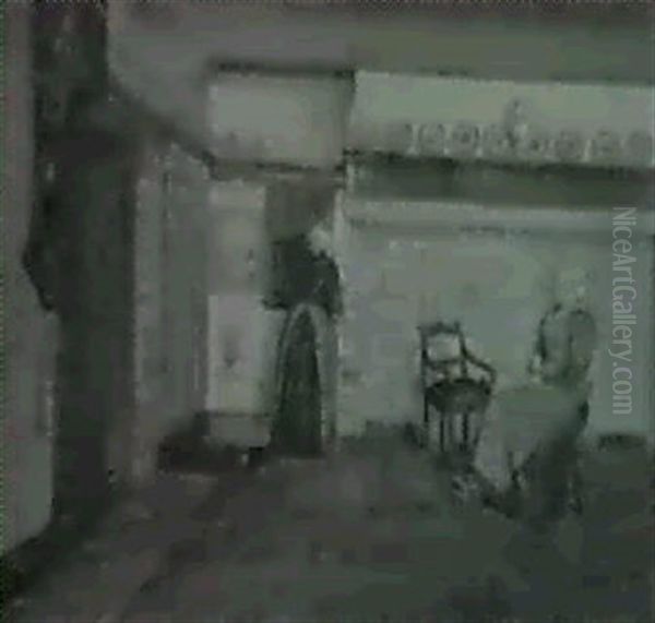 Interior With Figures - view 1