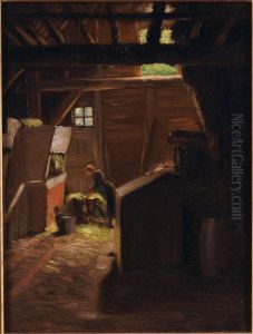 In The Barn by Addison Thomas Millar