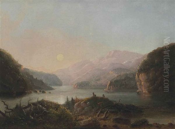 Lake In The Wind River Country - view 1