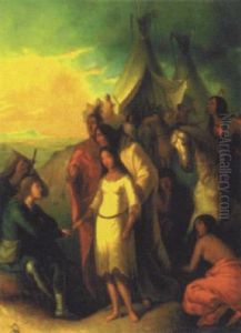 The Trapper's Bride by Alfred Jacob Miller