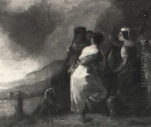 The Fountain by Alfred Jacob Miller