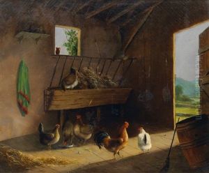 The Chicken Coop by Charles Henry Miller