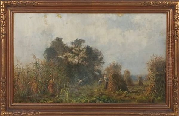 Landscape With Cornstalks - view 1