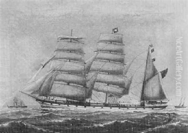East African In Full Sail - view 1