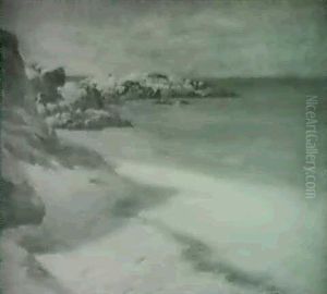 Beach At Annisquam by Francis Miller