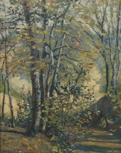 Forest Scene by Harold Harrington Betts