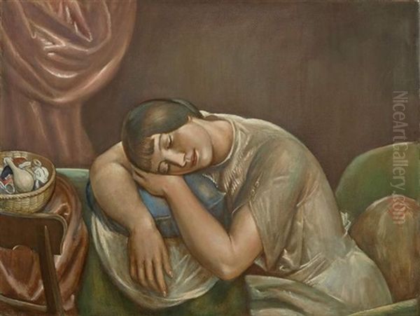 Woman Sleeping - view 1