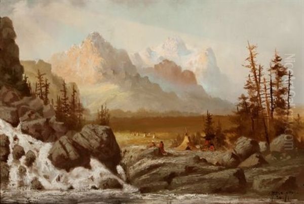 Mt. Moran, Grand Tetons - view 1
