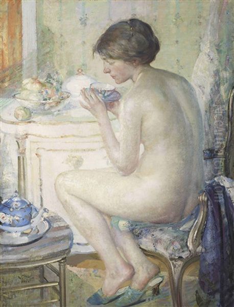 Woman In A Boudoir - view 1
