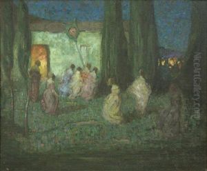 Festival Of Lanterns by Richard Edward Miller