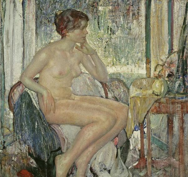Seated Nude - view 1