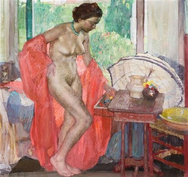 The Red Scarf - view 1
