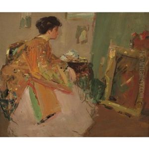 An Artistic Reverie by Richard Edward Miller