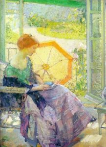 Tea-time by Richard Edward Miller