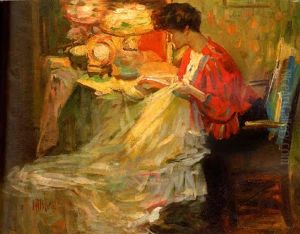 Lamplight by Richard Edward Miller