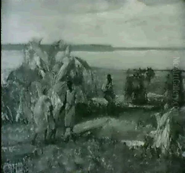 Harvesting Bananas, Florida - view 1
