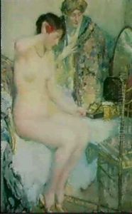The Nude (the Jewel Box) by Richard Edward Miller